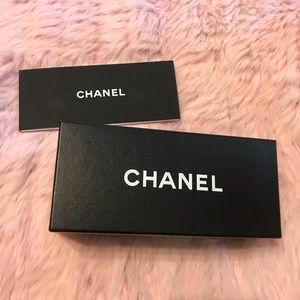 Authentic Chanel Sunglasses Box & Info Booklet